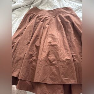 Lauren Ralph Lauren cotton Skirt a beautiful brown